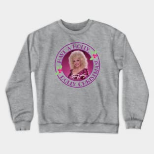 Holly, Dolly Christmas Crewneck Sweatshirt